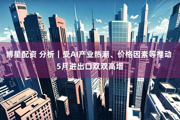 博星配资 分析｜受AI产业热潮、价格因素等推动 5月进出口双双高增